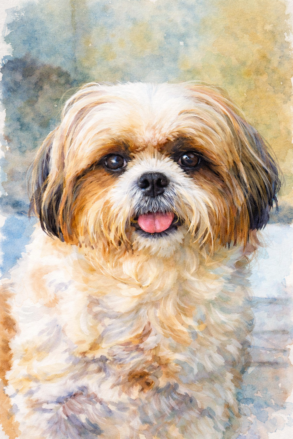 Water Colour Pet Portrait